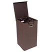 BirdRock Home Single Linen Laundry Hamper with Lid and Removable Liner ...
