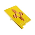 thumbnail image 3 of PinMart New Mexico Shape Flag Enamel Pins - Gold Plated US State Lapel Pins, 3 of 7