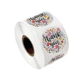thumbnail image 4 of jifeng 500 Pcs Rouleau d'Autocollants Merci, Autocollant Merci pour Petite Entreprise, Boutique, Rond Coloré, 4 of 9