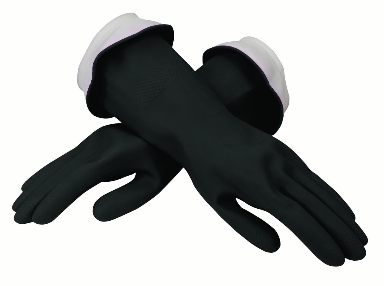 Casabella Premium Waterblock Latex Gloves with Tapered Fit & Double