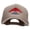 Khaki, variant on Hang Gliding 5 Panel Pro Style Brushed Cap - Khaki OSFM
