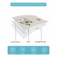 thumbnail image 5 of Quilts Twin XL Size, Eucalyptus Leaves Soft Comforter Bedding Set for Bed, Spring Summer Botanical Sage Green Rustic Lightweight Quilted Bedspread with Pillow Cover(2 Pieces), 68x98 Inch, 5 of 6