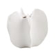thumbnail image 4 of Jarrón de flores de carambola Jarrón decorativo Arreglo floral Jarrón de cerámica irregular Blanco M, 4 of 9