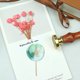 thumbnail image 5 of Cabeza de sello de sellado de cera Wdftyju Flores redondas cobre ZR034, 5 of 8