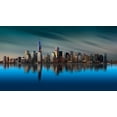 thumbnail image 2 of Liang, Yi 18x12 White Modern Wood Framed Museum Art Print Titled - New York World Trade Center 1, 2 of 4