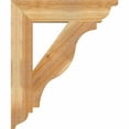 thumbnail image 3 of Ekena Millwork 4"W x 20"D x 20"H Traditional Arts & Crafts Rough Sawn Bracket, Douglas Fir, 3 of 4