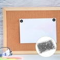 thumbnail image 2 of FOMIYES 100Pcs Black Numbered Push Pins Flat Thumbtacks for Wall Map and Notice Display, 2 of 7