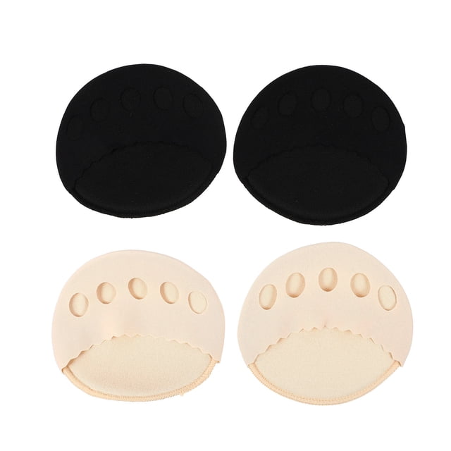 WORGEOUS 2 pares de almohadillas de pie delantero Cojines de tacón alto para dama