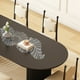 thumbnail image 5 of Camino de mesa largo estilo europeo | Diseño floral hueco estampado en PVC | Tapete aislante impermeable y antideslizante | Decoración de mesa de comedor resistente al calor de 89 x 30 cm, 5 of 5