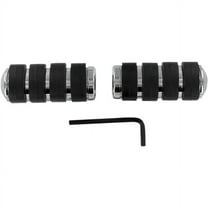 Kuryakyn Large ISO Peg Without Adapters Chrome (Pair)