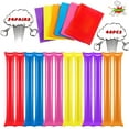 thumbnail image 3 of 50 Pieces Thunder Sticks Team Spirit Boom Sticks Cheering Sticks Plastic Cheerleading Spirit Stick Clapper Inflatable Noise Makers for Sporting Events Dance, 3 of 7