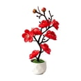 thumbnail image 2 of Artificial Cherry Blossom Tree,Artificial Plants Bonsai Small Tree with Vase,Fake Flowers Table Potted,Spring Decorative Branches Plants Potted,Decoration for Women Gifts Office Desk Decor, 2 of 6