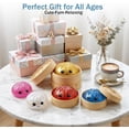 thumbnail image 6 of 2026 Upgrade Glitter Dumpling - Dumpling Squishy Glitter, Dumplings Stress Ball for Playing, Party, Alone (Flash White), 6 of 12