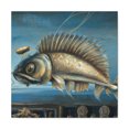 thumbnail image 1 of Fish Play in Rococo - Canvas, 1 of 10