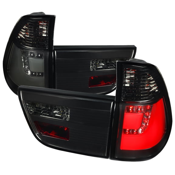 E53 Smoked LED Tail Lights Made for and Compatible with 00-06 BMW X5
