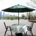 thumbnail image 4 of Table Cover Zippered Wrinkle Resistant Polyester Water-proof Tablecloth for Home, 4 of 7