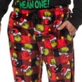 thumbnail image 5 of Dr. Seuss The Grinch Pajamas Buffalo Plaid Holiday Matching Family Sleepwear, 5 of 6