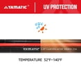 thumbnail image 7 of YAMATIC Ultra Durable 0.625” x 100’ Medium Duty Garden Hose, 300PSI, 7 of 7