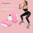 thumbnail image 2 of 1 Set Mute Strong Load Bearing Foot Massage Enlarged Footplate Waist Twisting Disc Smart Counting Double-pedal Abdominal Rotating Plate, 2 of 10