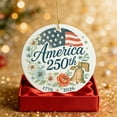 thumbnail image 5 of BSJJY Decorative Pendant for USA 250th Jubilee, Sterling Silver Keepsake Necklace for 2026, Meaningful Anniversary Gift and Historical Memorabilia (D), 5 of 7