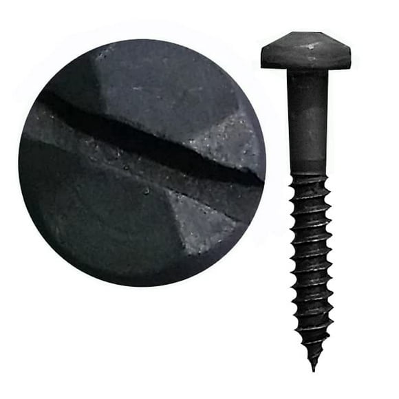 Rustic Pyramid Head Wood Screws 50 Pack of #12 X 1 1/2 inch