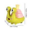 thumbnail image 3 of Cute Cage Snail Pressing Small Toy Cart Baby Cute Pet Snail Educational Toy, 3 of 4