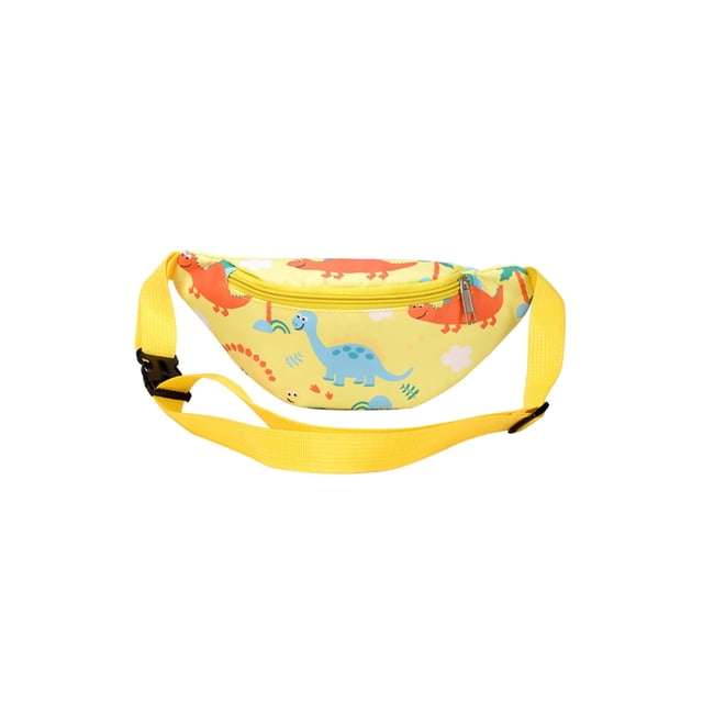 Bolso Pecho Ligero para Con Dinosaurio Lindo Dibujos Animados E Informal Bolso Cintura 2239 1 Dinosaurio Amarillo