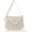 White, variant on Crochet Tassel Shoulder Bag Handwoven Fringed Purse White Purse Summer Beach Bag Ethnic Boho Tassel Purse