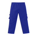 thumbnail image 2 of Mens Loose Cargo Pants Cual Drawstring Eltic Waist Wide Leg Athletic Sweatpants Outdoor Trousers, 2 of 3