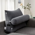 thumbnail image 1 of Cojín de sofá Heldig Almohada triangular extraíble y lavable Respaldo de sala de estar, 1 of 6
