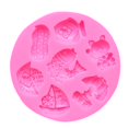 thumbnail image 1 of Molde de silicona con forma de cacahuete, molde para tarta artesanal, joyería de decoración de galletas Feliz Sencillez, 1 of 5