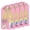 Blush Pink, variant on Dance Costume Bags Garment Bag 40 Inch Hanging Clothes for Dance Competitions, with 3 Medium Clear Zipper Pockets for Dance Costumes, Closet Storage (Purple)-2 Pack