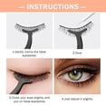 thumbnail image 3 of Handheld Magnifying Mirror, Double Sided Travel Magnifying Mirror with 30X/1X Magnification, 360°Adjustable Handle and Eyelash Extension Tweezer, Portable Multi-Purpose Makeup Mirrors, Purple, 3 of 8