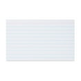 Pen + Gear Ruled Index Cards, 3" x 5", 100 Count, White