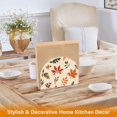 thumbnail image 6 of Yayeee Napkin Holder for Table Kitchen Paper Tissue Organization, Yellow Autumn Leaves, 6 of 8