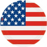 Stars and Stripes Dinner Plates (8ct)