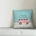 thumbnail image 3 of Creative Products IÃ¢â‚¬â„¢ll be home for Christmas 16x16 Spun Poly Pillow, 3 of 3