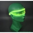 thumbnail image 4 of EONQY Light Up Glasses, LED Party Glasses Luminous Glasses Visor Glasses Light Up Rave Glasses for Cosplay Halloween Bar Club Party/adult Girl Boy Kids Gifts, 4 of 7