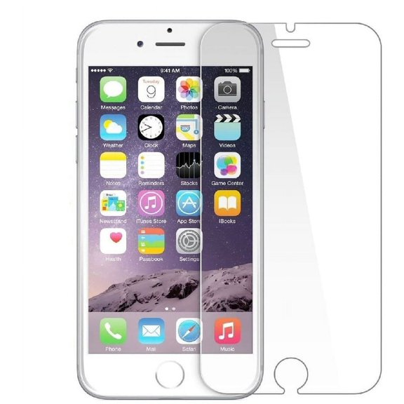 fonefunshop Tempered Glass Screen Film Protector for iPhone 7 Plus & iPhone 8 Plus
