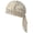 Khaki, variant on Black Silky Durag for Night Sleep, Printed Paisley Head Scarf, Hair Protection Do Rag with Long Straps