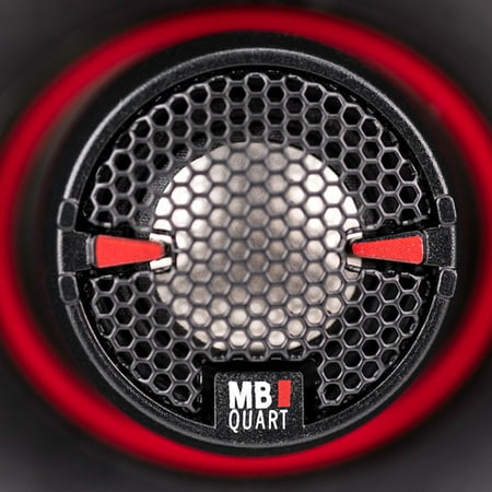 MB Quart - REFERENCE 6-1/2" 2-Way Car Speakers with Craft Pulp Cones (Pair) - Black