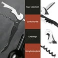 thumbnail image 5 of pvdgvd Waiters Wine Key - for Servers, Bartender with Foil Cutter, Manual Wine Bottle Opener, Double Hinged, Heavy Duty Stainless Steel - 1 Piece, 5 of 6