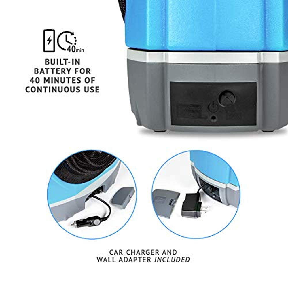 IVATION Portable Electric Pressure Washer with Water Tank & Rechargeable Battery