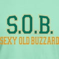 thumbnail image 3 of CafePress - Sexy Old Buzzard Retirement Dark T Shirt - Men's Classic Graphic Cotton T-Shirt, 3 of 4