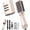 Pink, variant on TOME Teardrop One Step Blow Dryer Brush, Mini Hot Air Brush & Ceramic Hair Dryer Brush for Short to Medium Hair with Universal Adaptor, Dual Voltage, Black
