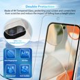 thumbnail image 4 of Qoosea 2 Pack for Google Pixel 9 Pro Tempered Screen Protector with 2 Pack Camera Lens Protector 9H Anti Scratch Bubble Free Pixel 9 Pro Glass Screen Protector (6.3 inch), 4 of 7