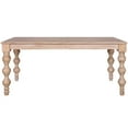 thumbnail image 3 of Casartis Living James 72" Rectangular Farmhouse Wood Dining Table in Natural, 3 of 10