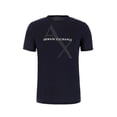 thumbnail image 4 of Camiseta Armani Exchange A|X con cuello redondo y logotipo para hombre - Azul marino, 4 of 4