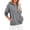 Gray hooded full zip drawstring jacket women a1, variant on thefmos Women's Hooded Zip Up Sweatshirt Jacket with Pockets Solid Color Casual Coat Fashion Fall Winter Clothes, Sky Blue 3XL