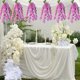 thumbnail image 5 of Decoración del hogar, decoración de habitaciones, decoración de paredes, flores lilas, enredaderas de flores para techo, guirnaldas, flores decorativas para bodas, ideal para bodas, hogar, oficina, ar, 5 of 6